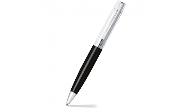 Sheaffer SF-E2931451 Balpen 300 Black Barrel Chrome Cap Chrome Plated