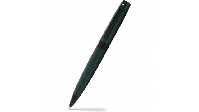 Sheaffer SF-E2934651 Balpen 300 M Matte Green Lacquer Polished Black