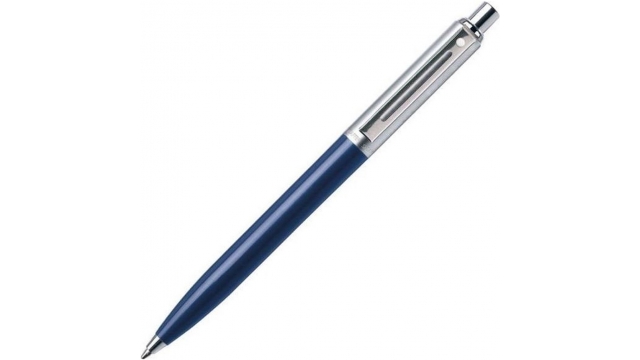 Sheaffer SF-E23217351 Balpen Sentinel M Blue Brushed Chrome Chrome Plated