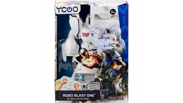 Silverlit RC Robo Blast Mini Wit