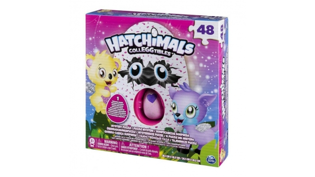 Hatchimals Puzzel + Figuur 48 Stukjes