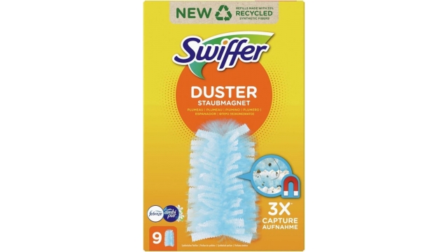 Swiffer Duster Trap & Lock-navullingen met een Geur van Ambi Pur 9 stuks