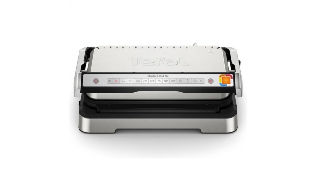 Tefal GC782D OptiGrill Intelligente Contactgrill RVS/Zwart