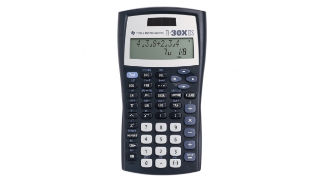 Texas Instruments TI-30XIIS-FC Rekenmachine Zwart