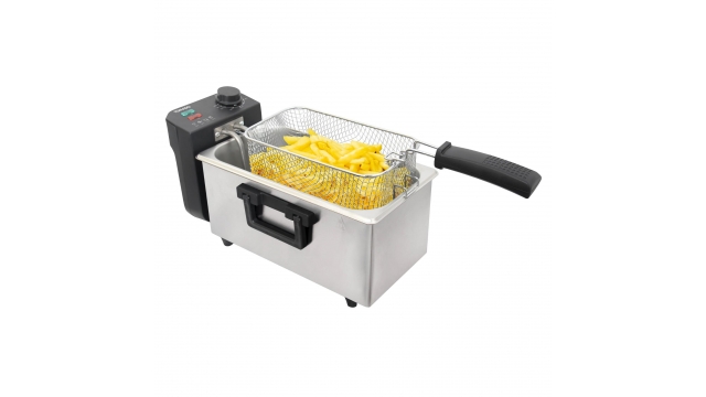 Tomado TDF3000S Friteuse 3L 2000W RVS/Zwart