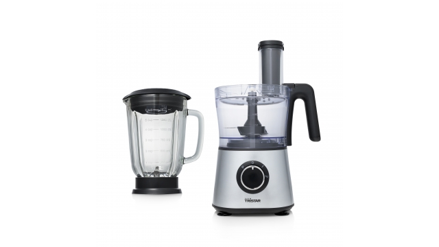 Tristar MX-4823 Food Processor RVS/Zwart