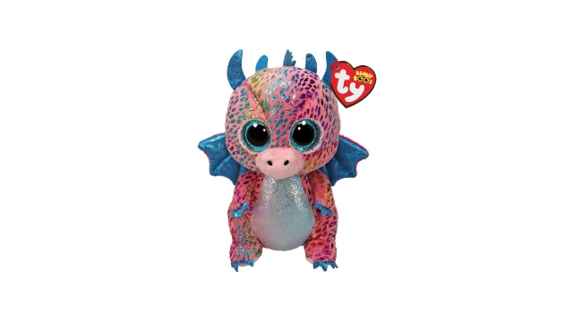 TY Beanie Boos Knuffel Draak Flint 15 cm