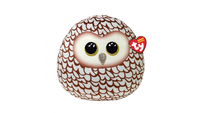 TY Squish a Boo Knuffelkussen Uil Whoolie 20 cm