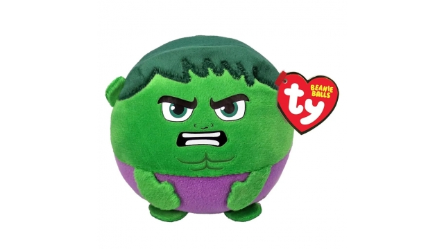 TY Beanie Balls Marvel Knuffel Hulk 10 cm